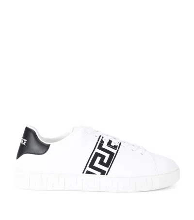 VERSACE LOW-TOP RESPONSIBLE GRECCO SNEAKERS