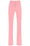 VERSACE VERSACE LOW WAISTED FLARED TROUSERS WOMEN