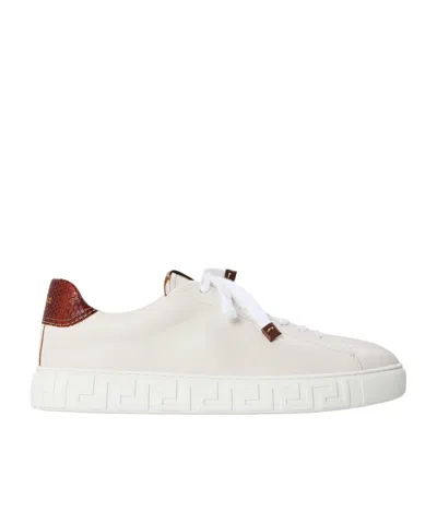 Versace Low-top Sports Shoes In White