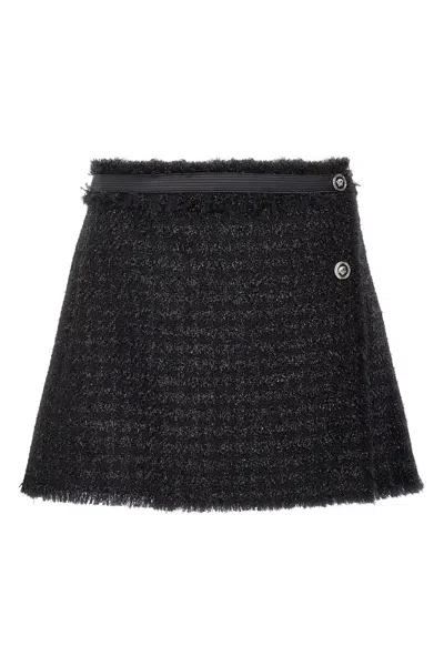 VERSACE VERSACE LUREX SKIRT