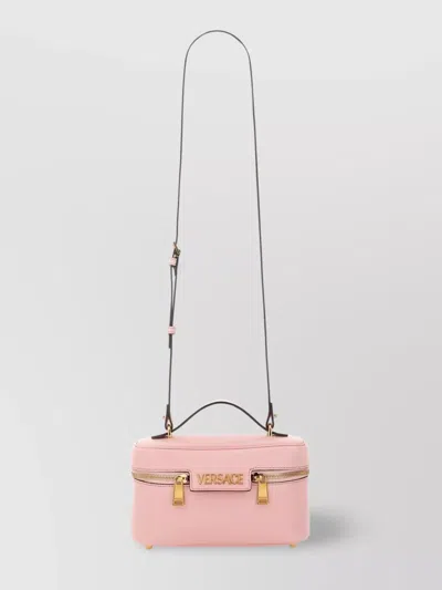 Versace "luxe Label" Bag Featuring Top Handle