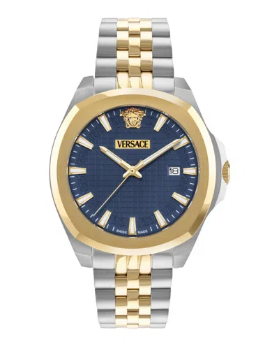 Versace Luxury Bracelet Watch In Multi