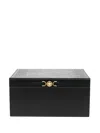 Versace Main Compartment Jewellery Boxes In Black