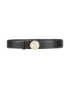 Versace Man Belt Black Size 32 Calfskin