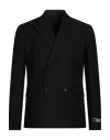 Versace Tailoring Jacket In Wool In Black