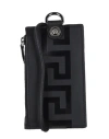Versace Man Document Holder Black Size - Calfskin