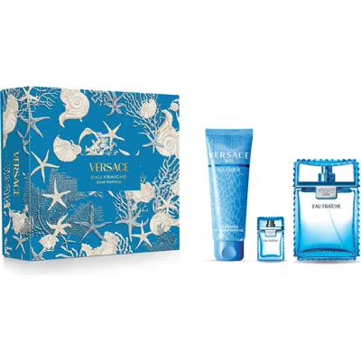Versace Man Eau Fraîche 3-piece Gift Set $161 Value