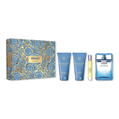 Versace Man Eau Fraiche 4 Piece Gift Set