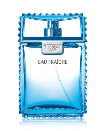 Versace Man Eau Fraiche Eau De Toilette 6.7 Oz. In Blue