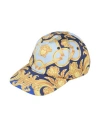Versace Man Hat Sky Blue Size 7 Polyester