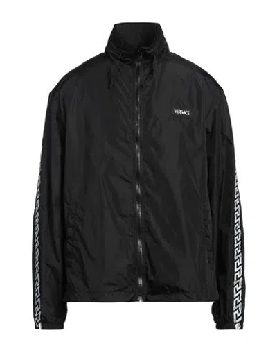 Versace Man Jacket Black Size 48 Polyamide