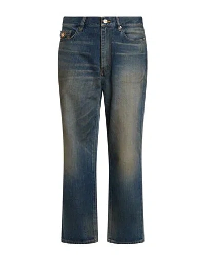 Versace Man Jeans Blue Size 36 Cotton