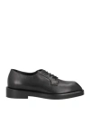 Versace Medusa Head Motif Oxford Shoes In Black