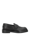 Versace Man Loafers Black Size 9 Calfskin