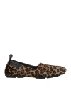 Versace Man Loafers Brown Size 9 Leather In Brown