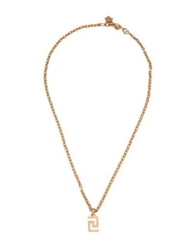Versace Man Necklace Gold Size - Metal