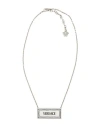 Versace Man Necklace Silver Size - Metal In Metallic