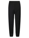 Versace Man Pants Black Size 30 Mohair Wool, Virgin Wool In Black