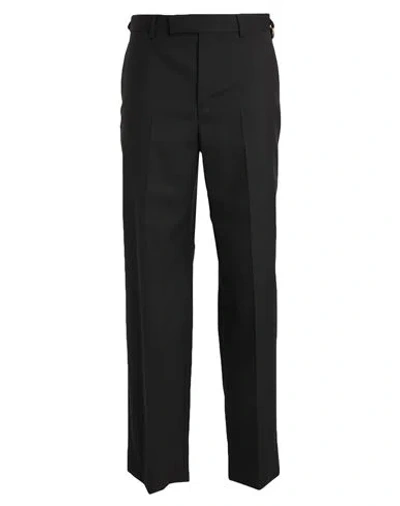 Versace Man Pants Black Size 36 Virgin Wool