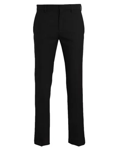Versace Man Pants Black Size 36 Virgin Wool