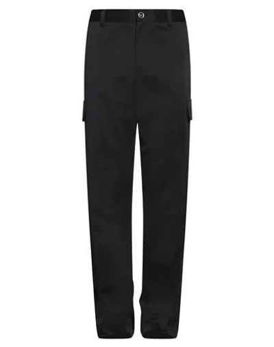 Versace Man Pants Black Size 32 Cotton, Polyester