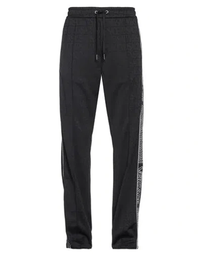Versace Man Pants Black Size L Polyester