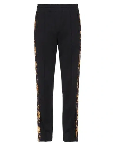 Versace Man Pants Black Size Xl Polyester