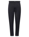 Versace Cotton Gabardine Pants In Blue