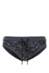 VERSACE VERSACE MAN PRINTED STRETCH POLYESTER SWIMMING BRIEF