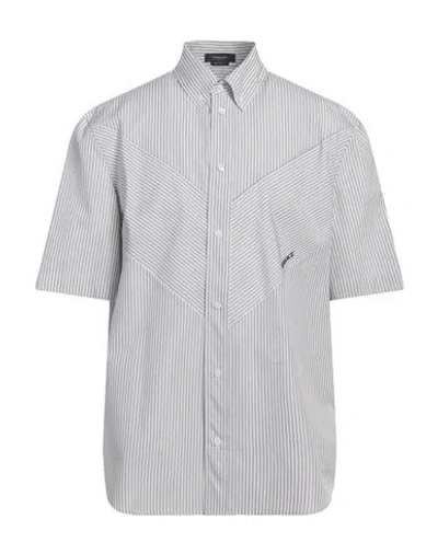 Versace Man Shirt White Size 46 Cotton