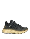Versace Trigreca Low-top Sneakers In Black