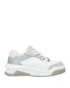 Versace Odyssey Grey Cotton Sneaker In Gray