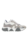 Versace Squalo Leather Mesh Sneakers