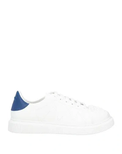 Versace Man Sneakers White Size 12 Leather