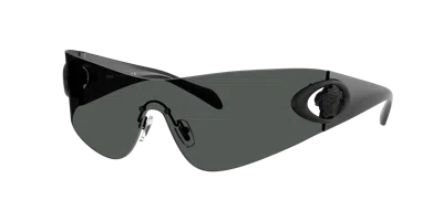 Versace Man Sunglasses Ve2280 In Dark Grey