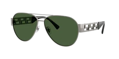 Versace Man Sunglass Ve2289 In Green
