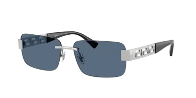 Versace Man Sunglass Ve2298 In Blue