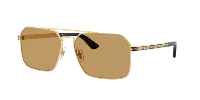 Versace Mann Sunglass Ve2306 In Gold