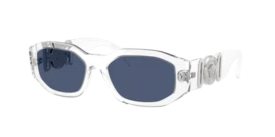 Versace Man Sunglass Ve4361 Biggie In Transparent