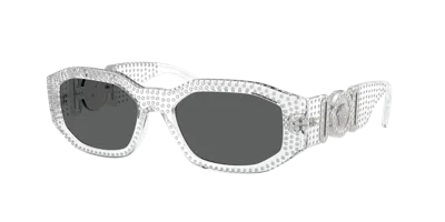 Versace Man Sunglass Ve4361 Biggie In Dark Grey