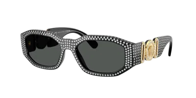 Versace Man Sunglass Ve4361 Biggie In Dark Grey