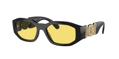 Versace Man Sunglass Ve4361 Biggie In Black