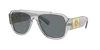 Versace Man Sunglasses Ve4436u In Dark Blue