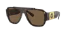 Versace Man Sunglass Ve4436u In Dark Brown