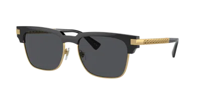 Versace Man Sunglass Ve4447 In Dark Grey