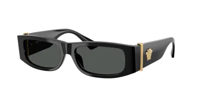 Versace Man Sunglass Ve4476u In Black
