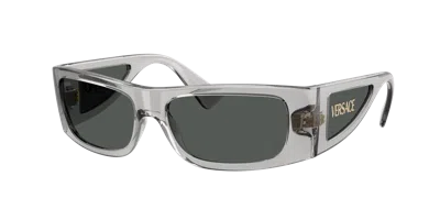 Versace Man Sunglasses Ve4482 In Dark Grey