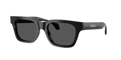 Versace Man Sunglass Ve4486 In Dark Grey