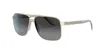 Versace Ve 2174 1252t3 Navigator Polarized Sunglasses In Light Grey Gradient Grey