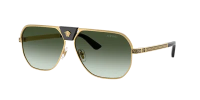 Versace Man Sunglasses Ve2294 In Gray